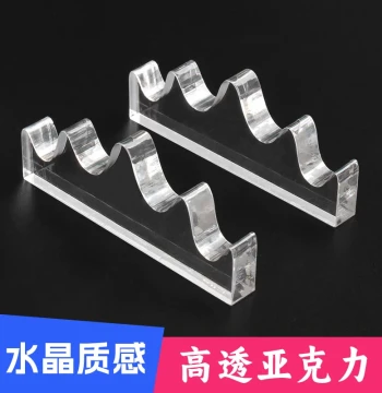 Acrylic Calligraphy Brush Holder - Minimalist Creative Multi-Function Desktop Organizer, Scholar's Ornament for Study Room