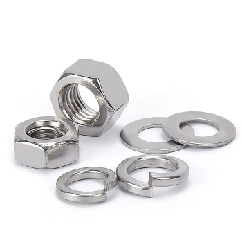 Jinchao 2205 Material Hex Nut, Screw Cap, Flat Washer, Spring Washer, and Assorted Washers M4 M5 M6 M8