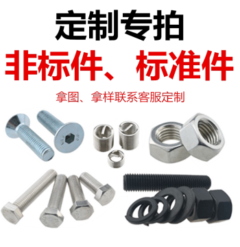 Professional Non-Standard Custom Screws, Bolts, Nuts, and Washers – Full Specification Custom Order