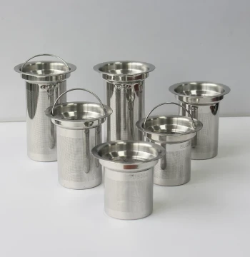 304 Stainless Steel Filter Mesh Tea Strainer, Tea Leaf Separator for Brewing, Gadget for Tea Cups