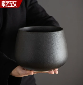Ceramic Tea Washer Home Large Water Bowl Tea Residue Pot Kung Fu Tea Ceremony Complete Accessories Wastewater Ashtray Jian Water Brush Washer