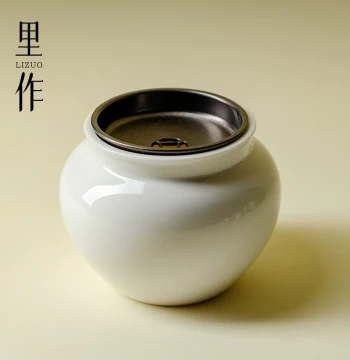 Lizuo High-Aesthetic Handmade Jian Water Home Kung Fu Tea Set Tea Ceremony Accessory Japanese Tea Table Tea Residue Pot Creative Water Bowl