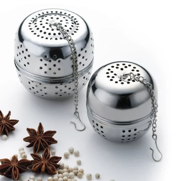 Magnetic Stainless Steel Tea Filter for Office Brewing, Spice Box for Braising Ingredients and Seasonings