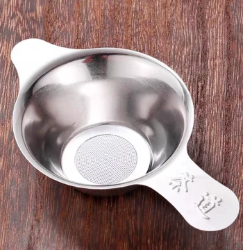 Tea Infuser, Strainer, 304 Stainless Steel Filter Net, Leaf Filter, Tea Rack, Separator, Teapot Accessory, Brewing Tool