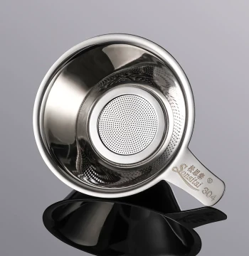 Tea Strainer 304 Thickened Stainless Steel, Tea Filter Teaware Accessory, Dense Tea Separator Mesh, Tea Leaf Filter