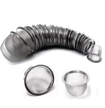 Stainless Steel Tea Infuser Strainer Basket for Teapot - Inner Filter for Tea Leaf Separation and Brewing