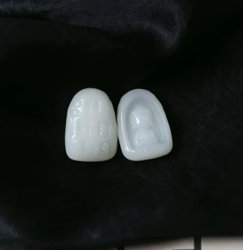 Natural Hetian Jade Qinghai Material White Carved Faceless Buddha Pendant Unisex Jade Buddha Ornament