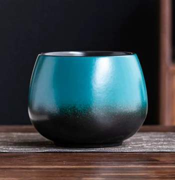 Large Capacity Ceramic Tea Wash Basin, Customizable Tea Residue Container, Waste Water Bucket, Home Jian Shui Basin, Tea Water Basin, Kung Fu Water Bowl, Cup Washer