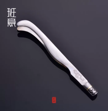 Banyi 304 Stainless Steel Tea Tongs, Gongfu Tea Set Accessory, Tea Tweezers, Tea Clip, Tea Ceremony Spare Part, Tea Rinse and Teacup Clip