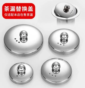 Stainless Steel Lid for Tea Strainer, Replacement Filter Cover for Health Pot, Tea Brewing Kettle, and Water Boiling Pot Sold Separately