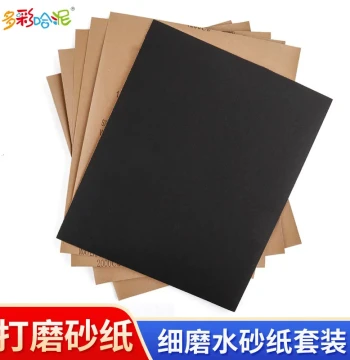 Sanding Cloth and Water Sandpaper for Polishing Stone Plastic Clay Models, Cultural Artifacts, and Wooden Figures