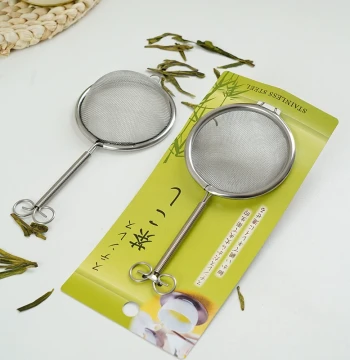 Japanese Imported Stainless Steel Tea Strainer, Fine Mesh Filter for Loose Leaf Tea and Flower Tea Brewing, Matcha and Powdered Sugar Sifter, Mini Ladle