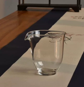 Heat-Resistant Glass Fairness Cup Zen Oval Even-Cup Right-Hand Gong Bei Kung Fu Tea Set Tea Sea Large Capacity Tea Divider