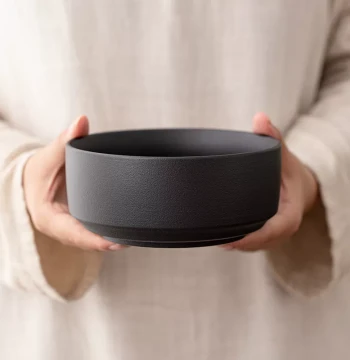 Ceramic Tea Washer Tea Residue Pot for Home and Office, Tea Waste Bucket, Tea Bowl, Kung Fu Tea Set Accessory Sold Separately, Tea Ceremony