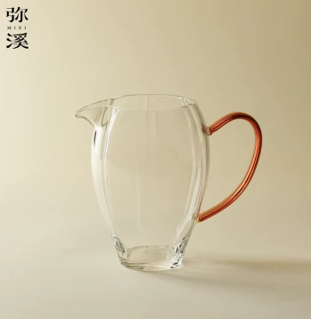 Mixi Thickened Heat-Resistant Glass Fair Cup. High-End Household Gongdao Cup, Tea Divider, Large Capacity Simple Design Tea Sea.