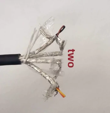 8-Core Grouped Independent Twisted Pair Shielded Cable 0.2 sq.mm Anti-Interference CNC Machine Tool Drag Chain Oil-Resistant Soft Cable