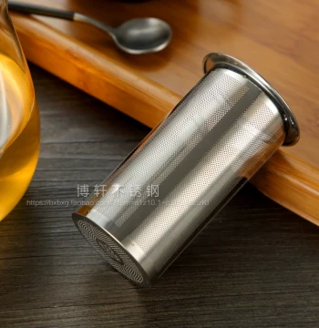 304 Stainless Steel Tea Strainer, Creative Tea Leaf Filter, Ceramic Teapot Built-in Mesh, Tea Leaf Filtering Net, Cup Holder Tea Filter