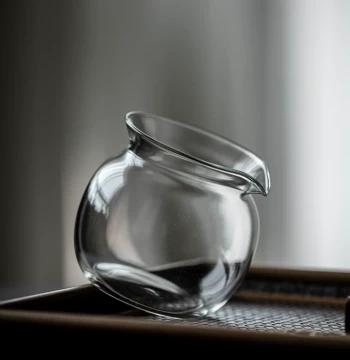 Caomuci Heat-Resistant High Borosilicate Glass Fairness Cup: Transparent Tea Sea, Divider, and Uniform Cup for Kung Fu Tea Sets