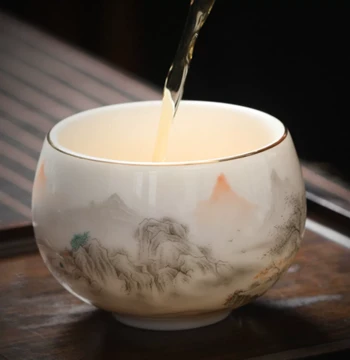 Premium Personal Teacup for Men and Women - 2026 New Arrival High-End Single Kung Fu Tea Bowl for Individual Use