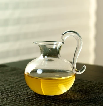 Mixi Heat-Resistant Glass Wine Decanter - Home Red Wine Aerator, High-End Fairness Cup, Elegant Tea Server and Uniform Cup