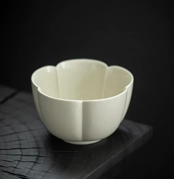 Chinese Style Wood Ash Glazed Jian Water Bowl, Tea Wash, Dregs Container, Water Rinse Cup, Kung Fu Tea Set Accessories
