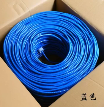 Rodent-Proof Cat5e Oxygen-Free Copper Cat6 Waterproof 8-Core Twisted Pair POE Surveillance Outdoor Gigabit Double-Shielded Ethernet Cable