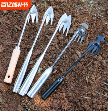 Weeding Miracle Tool: Uproots Weeds Completely, Gardening Rake, Manganese Steel Small Hand Loosening Shovel for Grass and Soil, New Type for Brick Gaps