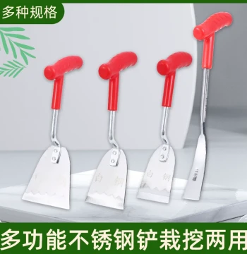 Stainless Steel Garlic Trowel, Small Tool for Digging Wild Vegetables, Agricultural and Gardening Use for Planting, Weeding, and Outdoor Soil Excavation