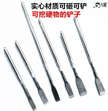 Extended and Thickened Straight-Body Wild Vegetable Digging Miracle Tool: Garlic Digging Shovel, Root Excavator, Earthworm Gardening Weeding and Flower Planting Tool for Loosening Soil