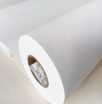 370g Waterproof Cotton Canvas for Art Micro-Jet Printing - Roll Custom Print Core, Hand-Painted White Base Large Format
