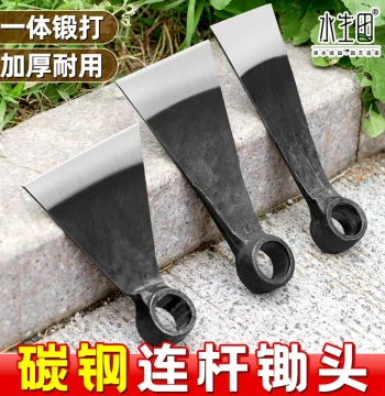 Agricultural Hoe for Home Vegetable Gardening, Digging, Land Clearing, Bamboo Shoot Harvesting, and Weeding - Durable Wooden Handle Soil Loosening Tool