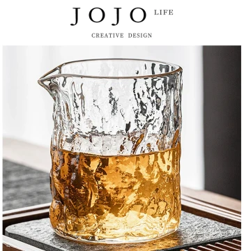 JOJO'S L. PD.Sound. Transparent Glass Fair Cup for Home Tea Ceremony - Single Tea Divider | Xian Yin