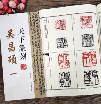 Wu Changshuo: The Ultimate Seal Carving - A Comprehensive Guide to Wu Changshuo's Seal Scripts, Catalogs, and Artistic Appreciation of Chinese Calligraphy and Seal Engraving by Jilin Literature and History Press