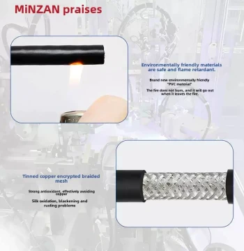 RVSP/RVVSP Twisted Pair Shielded Wire: 2, 4, 6, 8, 12 Cores, 0.3/0.5 sq.mm, 485 Communication Signal Wire, 0.75 sq.mm