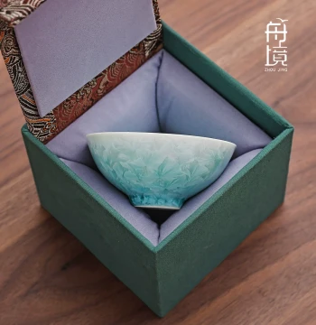 Customizable Crystalline Kiln-Change Master Cup, Conical Personal Tea Cup, Kung Fu Tea Cup, Ceramic Tasting Cup