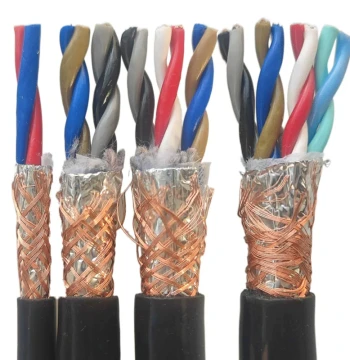 Fast Shipping RVSP Jiangnan Cable Copper Core Twisted Shielded Wire, 2/4/6/8 Core 0.5/1.5 sq.mm 485 Communication Signal Line