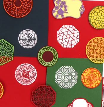 Paper Cutting Die-Cutting Template DIY Knife Mold, Chinese Style Traditional Pattern Paper Art, Handmade Journal Hollow Window Lattice