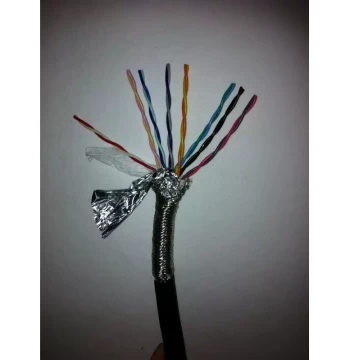 16-Core Shielded Cable 0.3 sq.mm Extra Soft Twisted Pair Signal Cable Machine Equipment Tensile and Wear-Resistant Copper Core