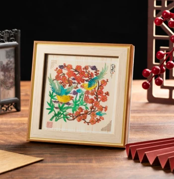 Shadow Puppet Decorative Painting Ornament, Xi'an Travel Craft, Special Gift for Foreigners