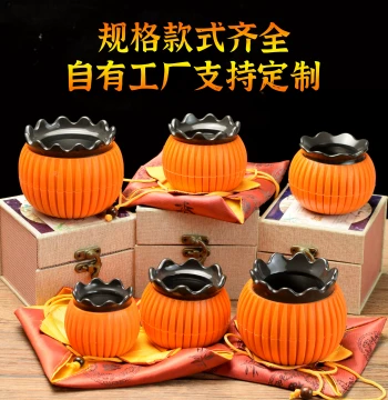 New 6A Black-Yellow Bianstone Fire Dragon Cup, Same Model as Hospitals, TCM Specialized Cup, Moxibustion Device Integrated with Lotus Mouth for Physiotherapy