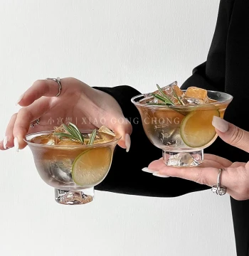 Chinese Style Guanshan Kung Fu Tea Series, National Style Teacup, Glass Cup, Coffee Cup, Special Cocktail Glass, Classic Drinkware