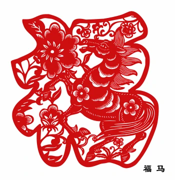 Chinese Style Hand-Cut Paper Window Flower Stickers, Decorative Art for Lunar New Year Festive Supplies, Bilingual Chinese-English