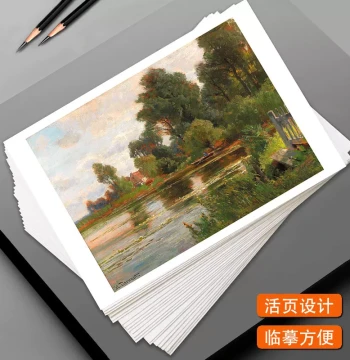 Oil Paintings Hand-Painted Countryside Art Set of 48 HD Finished Works