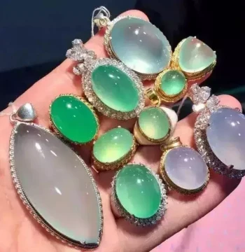 Jadeite Raw Stone Small Boutique Pendant Material, Natural Jade Selected Rough Stone, Taobao Live Stream Link