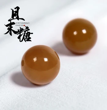 Xinjiang Qiemo Sugar Hetian Jade Sugar Material Sugar Jade Round Loose Beads, Top Beads, Jade Multi-Gem Bracelet Handchain DIY Accessories
