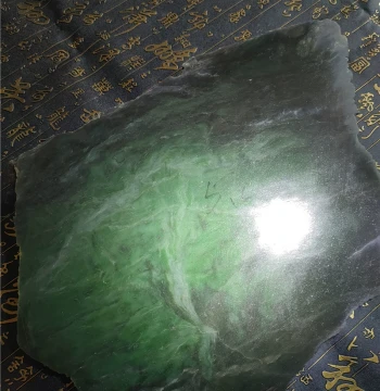 Russian Jasper Raw Material Scraps, Apple Green Vintage Hetian Jade Stone, 5kg Carving Material