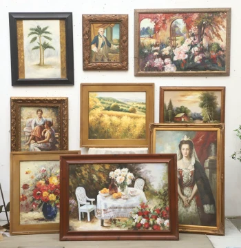 Master-Created Hand-Painted Oil Painting Large Classical Art Oil Painting Figures Landscapes Flowers Framed Handmade Work