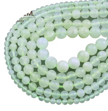 7A Natural Xiuyan Mountain Jade Loose Beads, Xinshan Jade Raw Stone for DIY Hand-Woven Bracelets, Necklaces, and Beading Materials