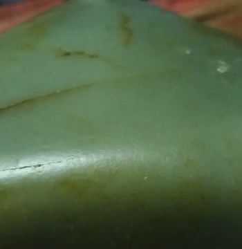 Xinjiang Hetian Jade Seed Material Raw Stone, Powder Green, Lake Water Green, Sand Green, Extremely Fine and Oily Large Seed Material