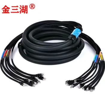 Cat6 Dual-Shielded Ethernet Cable, Gigabit Finished Network Patch Cord with RJ45 Connectors for Indoor Computer Broadband